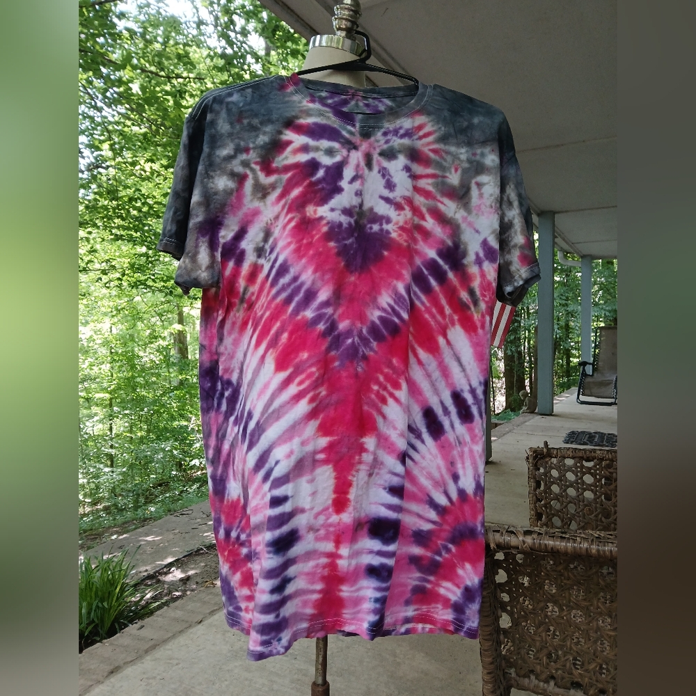 Men's (L.)Tie-Dye T-Shirt -‎ Multicolor